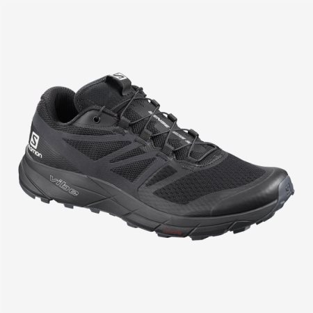 Salomon SENSE RIDE 2 W Svart Løpesko Dame [NO 8-IUR]